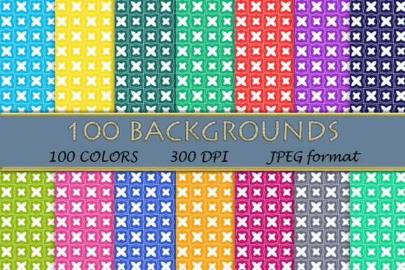100 Geometric Patterns-038: A Creative Resource for Designers and Creators