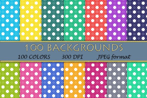100 Geometric Patterns-040: A Versatile Resource for Designers and Creators