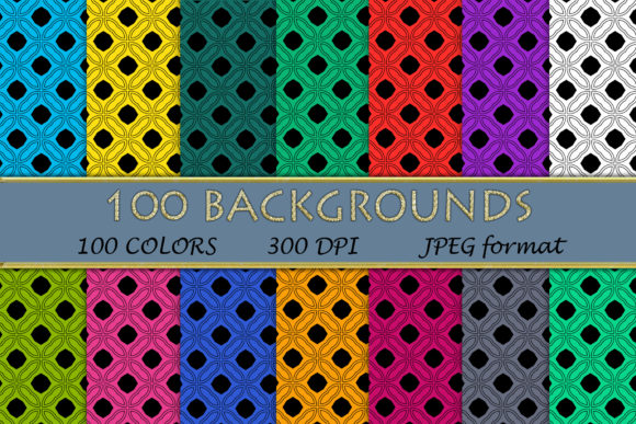 100 Geometric Patterns-061: A Versatile Design Resource