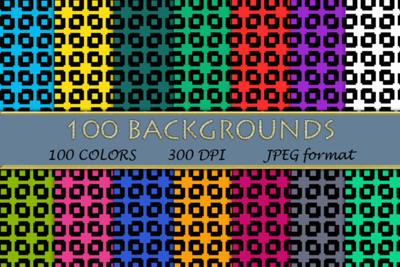 100 Geometric Patterns-065: A Versatile Resource for Designers and Creators