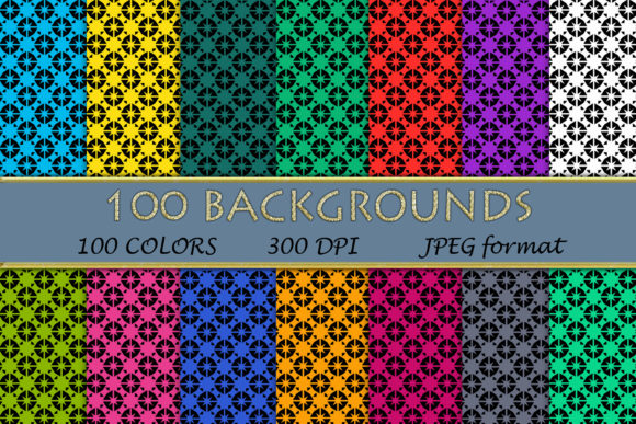 100 Geometric Patterns-071: A Versatile Resource for Designers and Creators