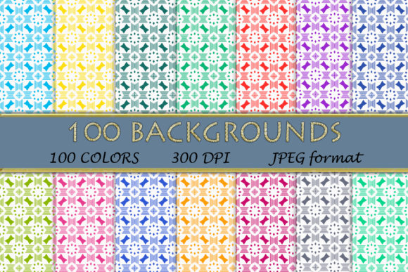100 Geometric Patterns-084: A Versatile Design Resource