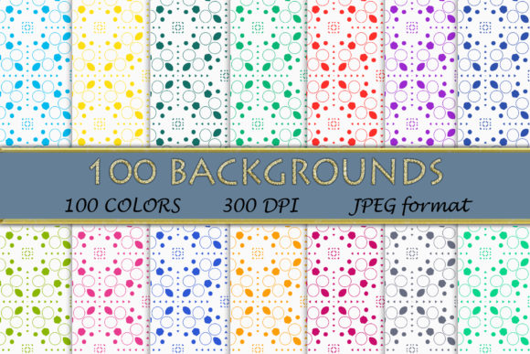 100 Geometric Patterns-089: A Digital Paper Collection for Creative Projects