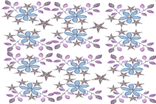 Lavender Blue Patterns