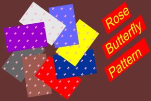 Rose Butterfly Bundle Patterns