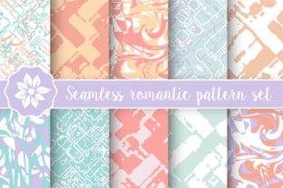 Seamless Romantic Patterns for Creative Designers