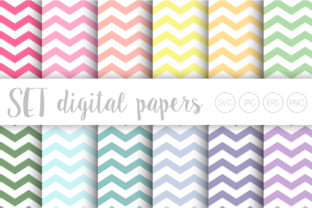 Seamless Simple Zigzag Patterns