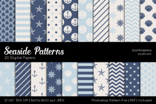 Seaside Digital Papers: A Versatile Resource for Creative Projects