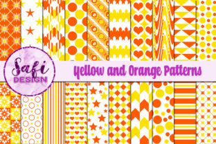 Yellow and Orange Patterns: A Creative Resource for Design Enthusiasts